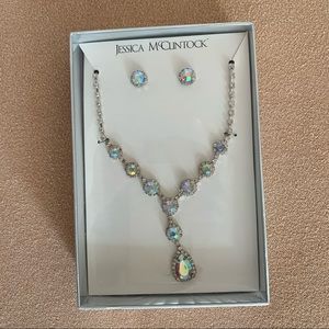 Jesica McClintock necklace set (in box).
